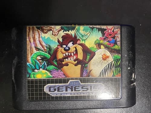 Taz-Mania - Sega Genesis - Recreational Brainware - Good Condition