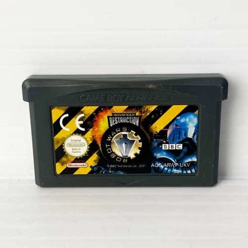 Robot Wars: Advanced Destruction - Nintendo GBA - Tested & Working - Free Post