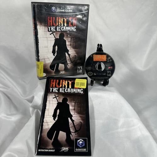 Hunter The Reckoning Nintendo GameCube 2002 CIB Complete Tested