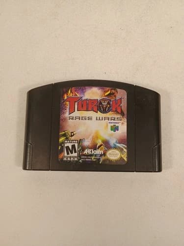 Turok: Rage Wars Nintendo 64, Authentic Cartridge, Tested N64