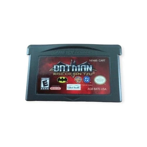 Batman Rise Of Sin Tzu - USA (LOOSE GAME) (NINTENDO GAME BOY ADVANCE) (GBA)