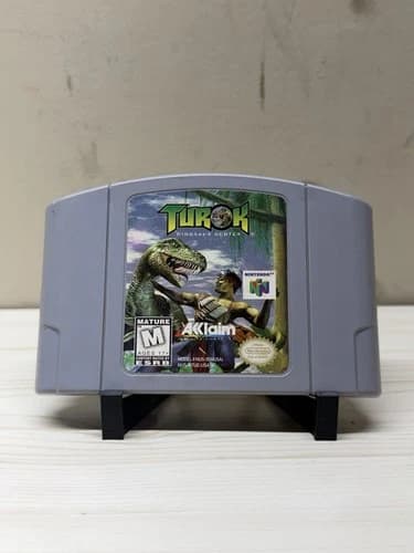 TESTED Turok Dinosaur Hunter (Nintendo 64 N64) Authentic