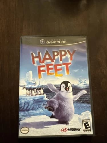 Happy Feet Nintendo GameCube Complete W/ Manual Cib 2006