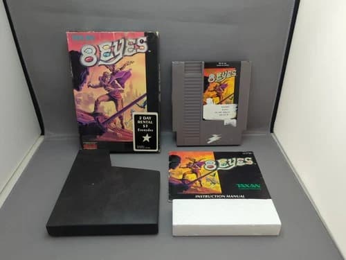 * 8 Eyes (Nintendo Entertainment System NES, 1990) Complete CIB