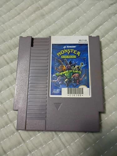 Monster in My Pocket NES Nintendo Game - Authentic/Tested - Konami