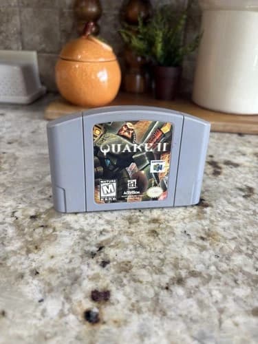 Quake II Nintendo 64 N64 Authentic - Tested And Working