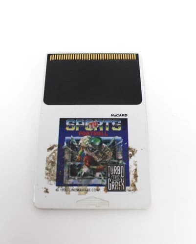 TurboGrafx-16 HuCard TV Sports Football HuCard Only Tested Working