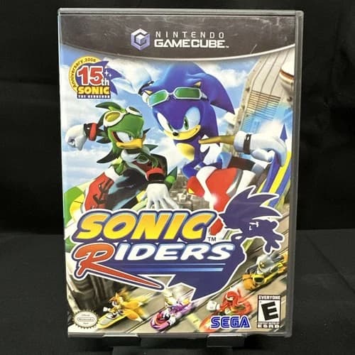 Sonic Riders Nintendo GameCube Video Game Sega Sonic The Hedgehog 2006