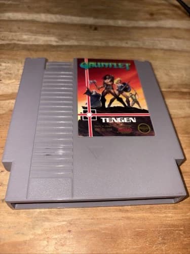 Gauntlet NES Tengen Nintendo Game Cartridge Tested Authentic Fast Shipping