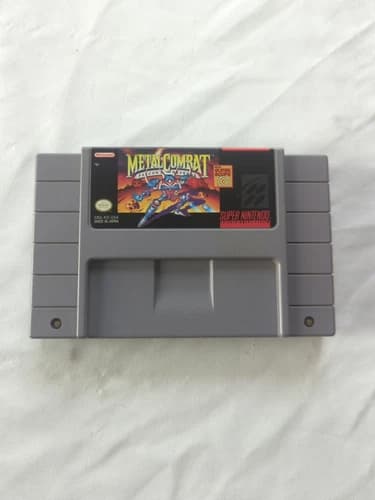 Metal Combat Falcon's Revenge ( SNES ) game only. Tested Clean! Nice Condition