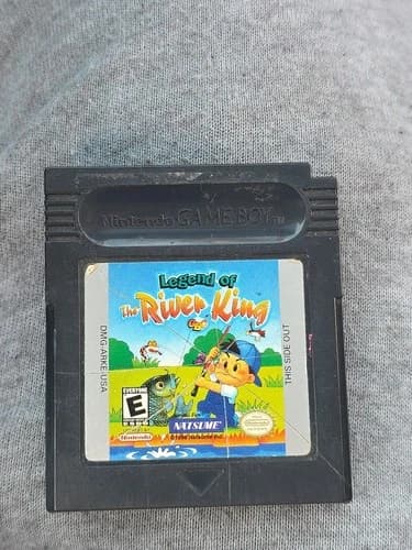 Natsume Legend of the River King Nintendo Game Boy Role Playing Fishing E-Every…