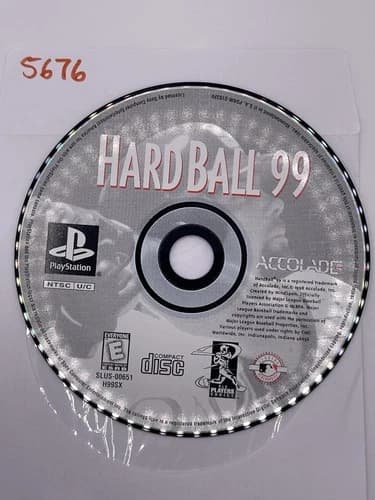 Hardball '99 (PlayStation 1, PS1) NO USPS TRACKING- Disc Only 5676