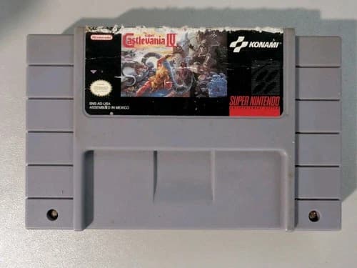 Super Nintendo Super Castlevania IV Cartridge Only