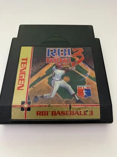 RBI Baseball 3 NES Nintendo video game cartridge