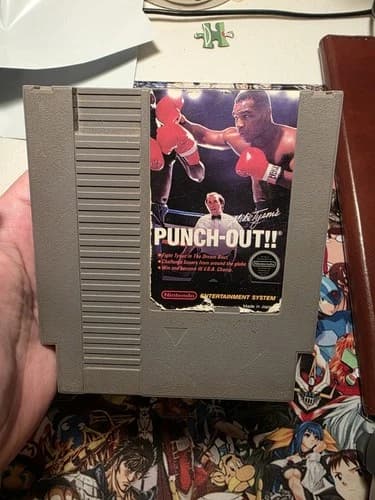 Mike Tyson Punch-Out Nintendo NES Cartridge Only Authentic Tested