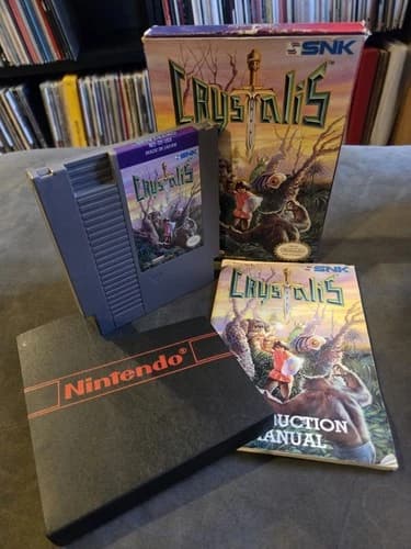 Crystalis - Nintendo NES CIB SNK JRPG