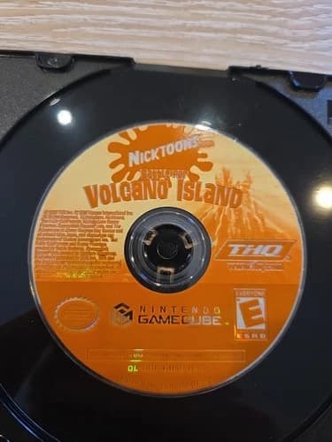 Nicktoons Battle for Volcano Island Nintendo GameCube Disc Only