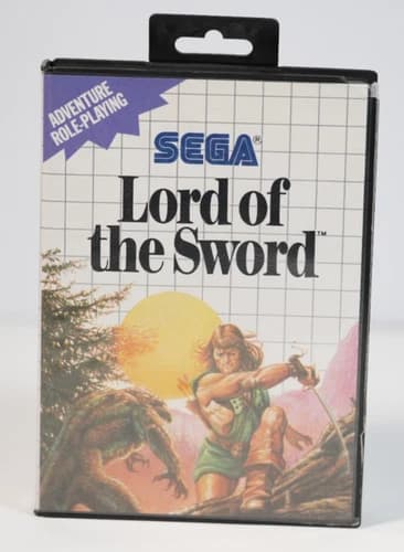 Lord of the Sword Sega Master System Complete in Box