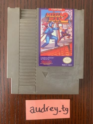 Mega Man 2 - Nintendo NES authentic cartridge