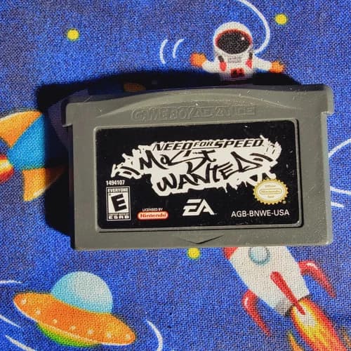 Need for Speed: Most Wanted Game Boy Advance Authentic Nintendo GBA Handheld
