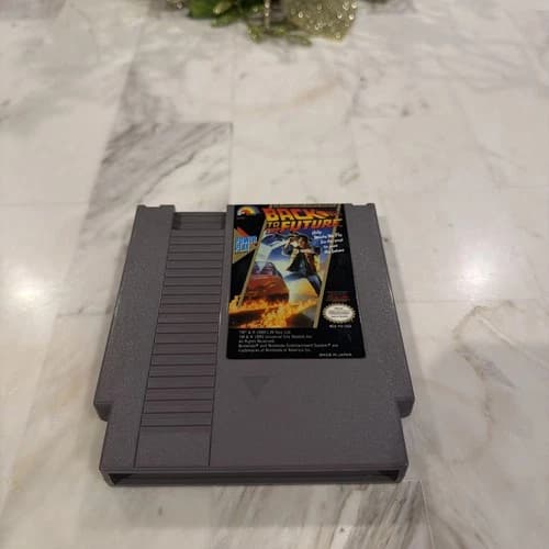 Back to the Future - Nintendo NES Cartridge - Authentic Tested - Game