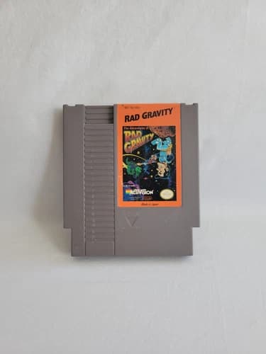 The Adventures of Rad Gravity Nintendo NES Authentic Tested And Working