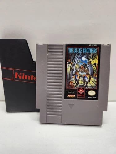 The Blues Brothers (Nintendo NES) Cleaned Tested