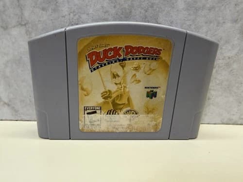 Looney Tunes Duck Dodgers Starring Daffy Duck N64 Authentic & Tested
