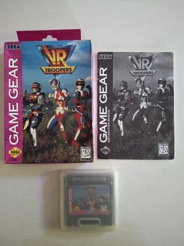 VR Troopers Sega Game Gear