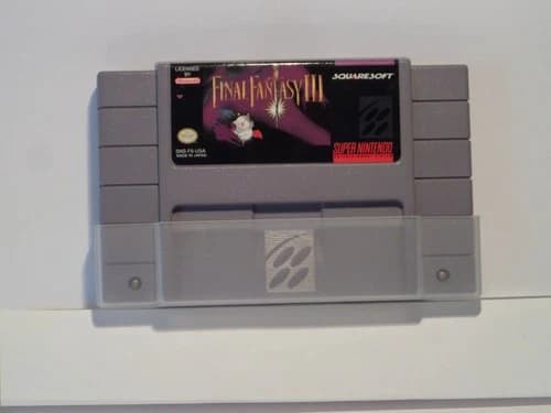 Final Fantasy III 3 (Super Nintendo SNES, 1994) Cartridge Only - Tested