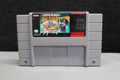 Super Mario All-Stars SNES Super Nintendo Authentic 1992