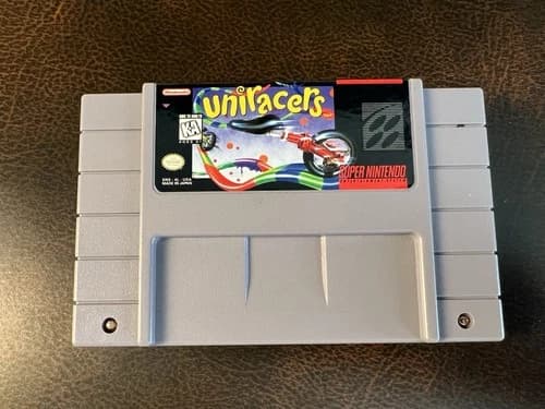 Uniracers SNES Super Nintendo 1994 Authentic Cartridge Tested