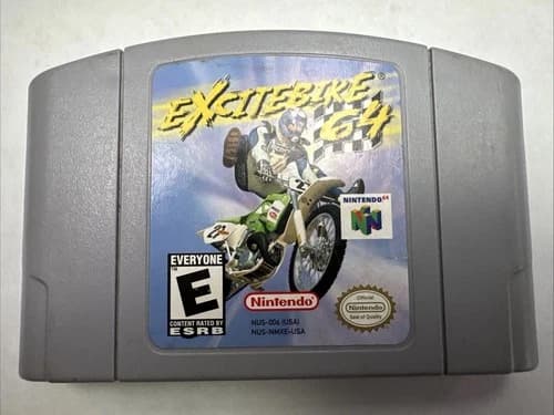 Excitebike 64 Nintendo 64 N64 Authentic