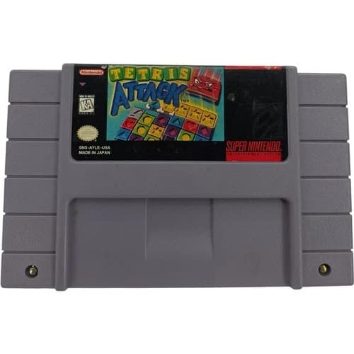 Tetris Attack (Super Nintendo Entertainment System, SNES) Cartridge Only