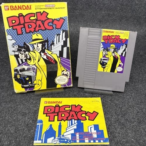 Dick Tracy (NES) - Authentic CIB Good Condition