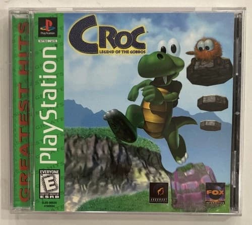 Croc: Legend of the Gobbos (Sony PlayStation) PS1 CIB Video Game Greatest Hits
