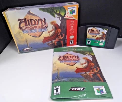 Aidyn Chronicles: The First Mage (N64) *CIB* Games