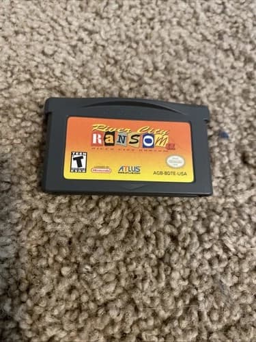 River City Ransom EX Nintendo Game Boy Advance GBA Authentic Tested Great Shape