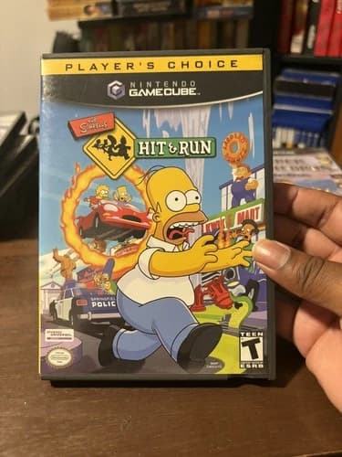 The Simpsons Hit and Run (Nintendo Gamecube, 2003) Complete CIB, Player's Choice