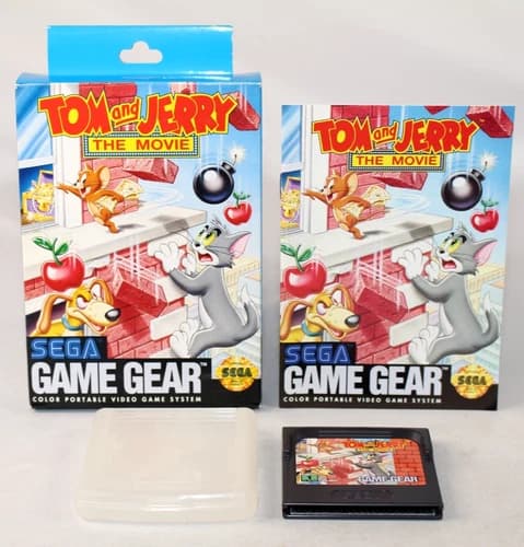 Tom and Jerry: The Movie Sega Game Gear Complete CIB! Great Condition! RARE!