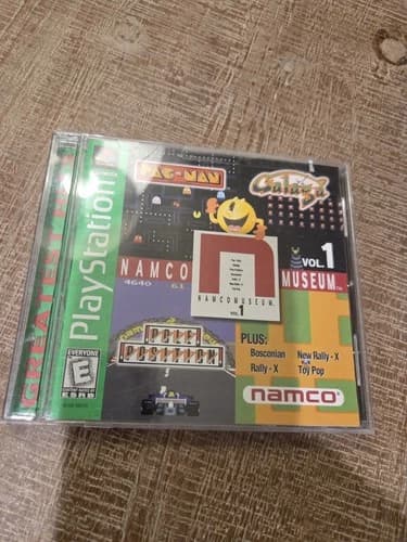 NAMCO Museum Vol 1 Sony PlayStation 1 PS1 game CIB Tested