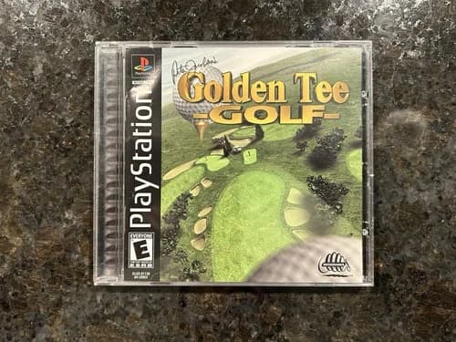 Peter Jacobsen's Golden Tee Golf (Sony Playstation 1/PS1/PSOne) - COMPLETE/CIB