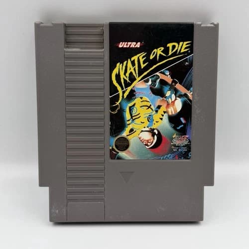Skate or Die - NES Nintendo Entertainment System - Ultra Games - TESTED