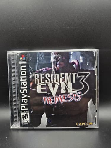 Resident Evil 3 Nemesis PlayStation 1 Ps1- CIB w/Manual Reg Card