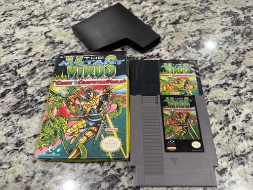 The Mutant Virus Nintendo NES Complete CIB [Heavy Wear] FREE US SHIPPING