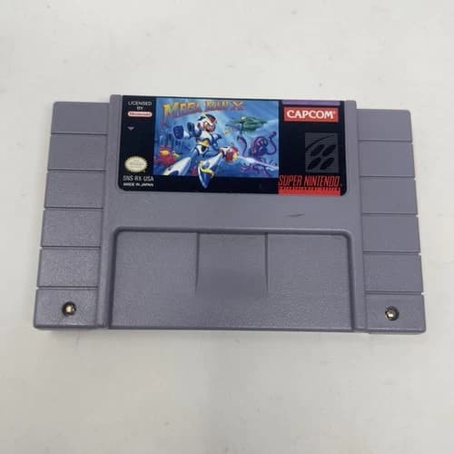 Mega Man x (SNES 1993) Cartridge Only Authentic Tested & Working