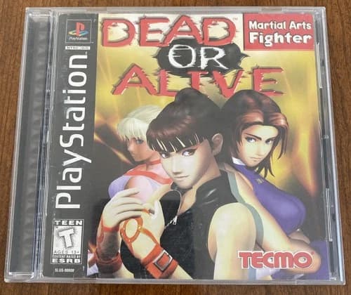 Dead or Alive CIB ps1 (Sony PlayStation 1, 1998) Complete and Tested