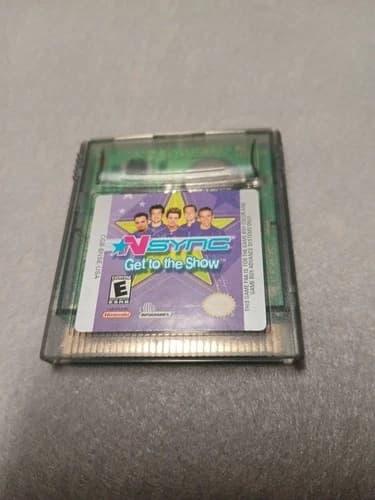 NSYNC GET TO THE SHOW - NINTENDO GAME BOY COLOR