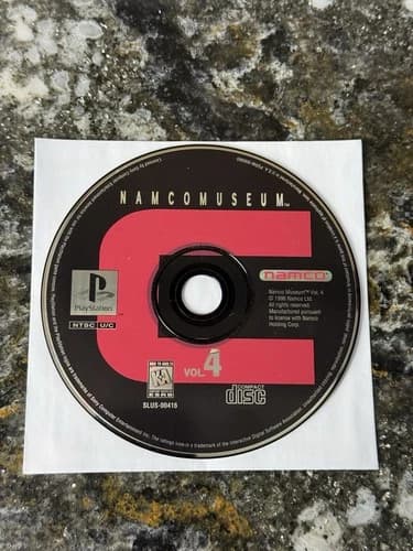 Namco Museum Vol. 4 (Sony PlayStation 1, 1997) Volume 5 PS1 VERY RARE!!