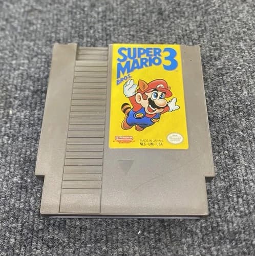 NES Super Mario Bros. 3 Game - Cartridge only Tested & Working Vintage NES Games